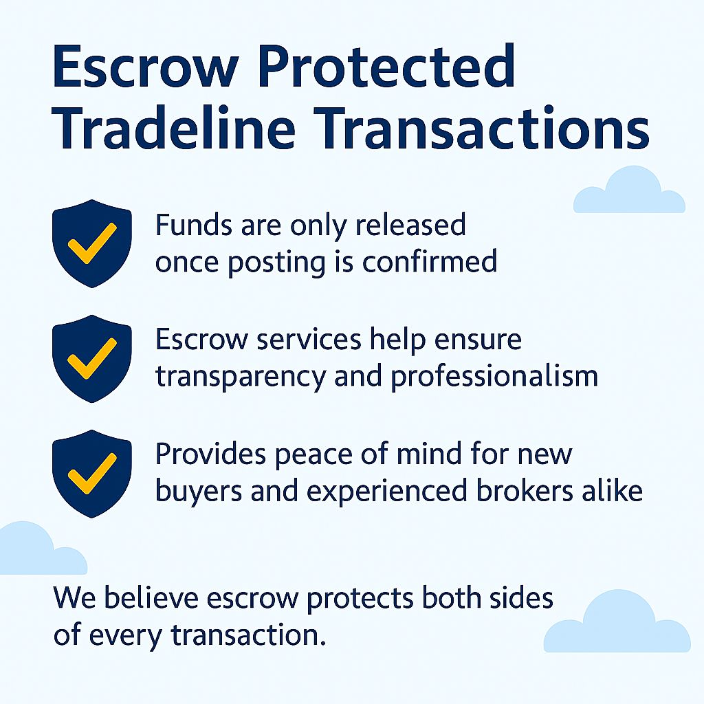 Escrow Protected Tradeline Transactions