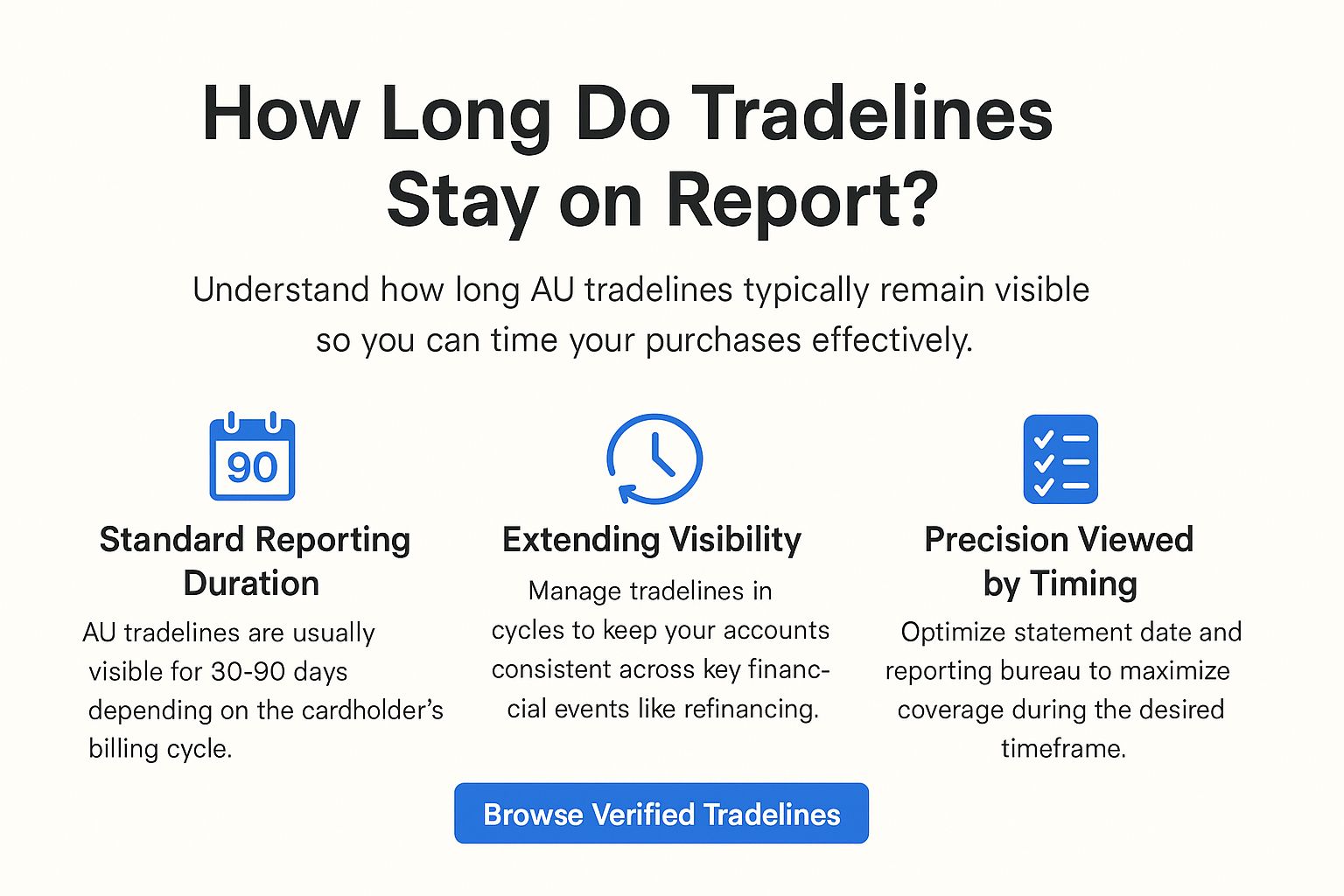 How Long Do Tradelines Stay on Report