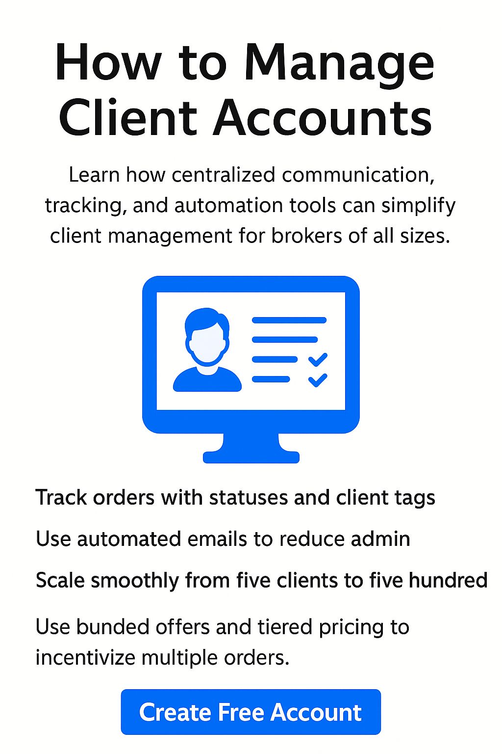 How to Manage Client Accounts