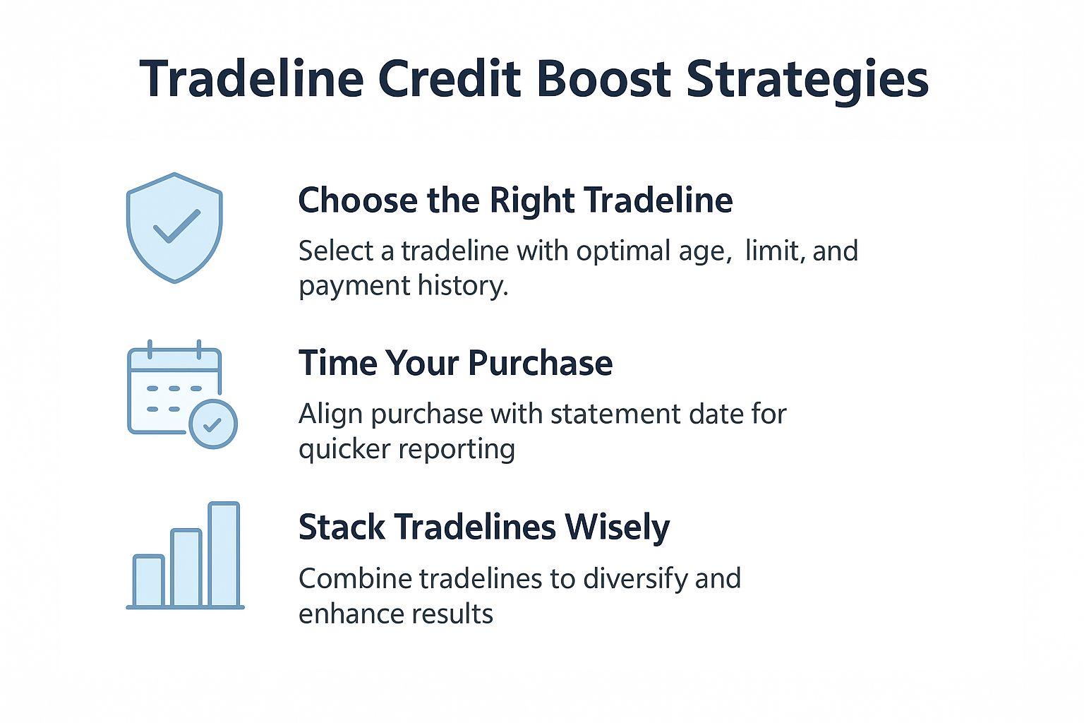 Tradeline Credit Boost Strategies