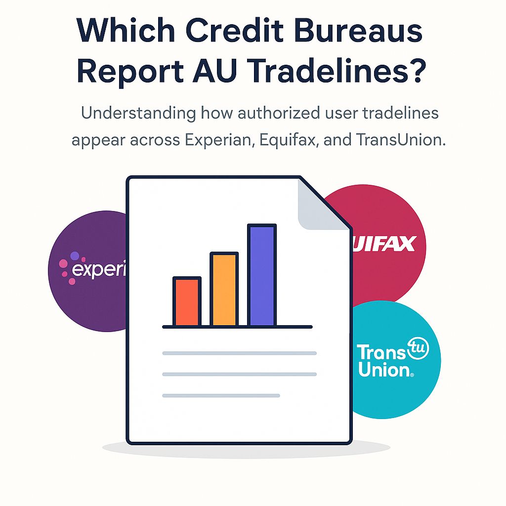 Which Credit Bureaus Report AU Tradelines