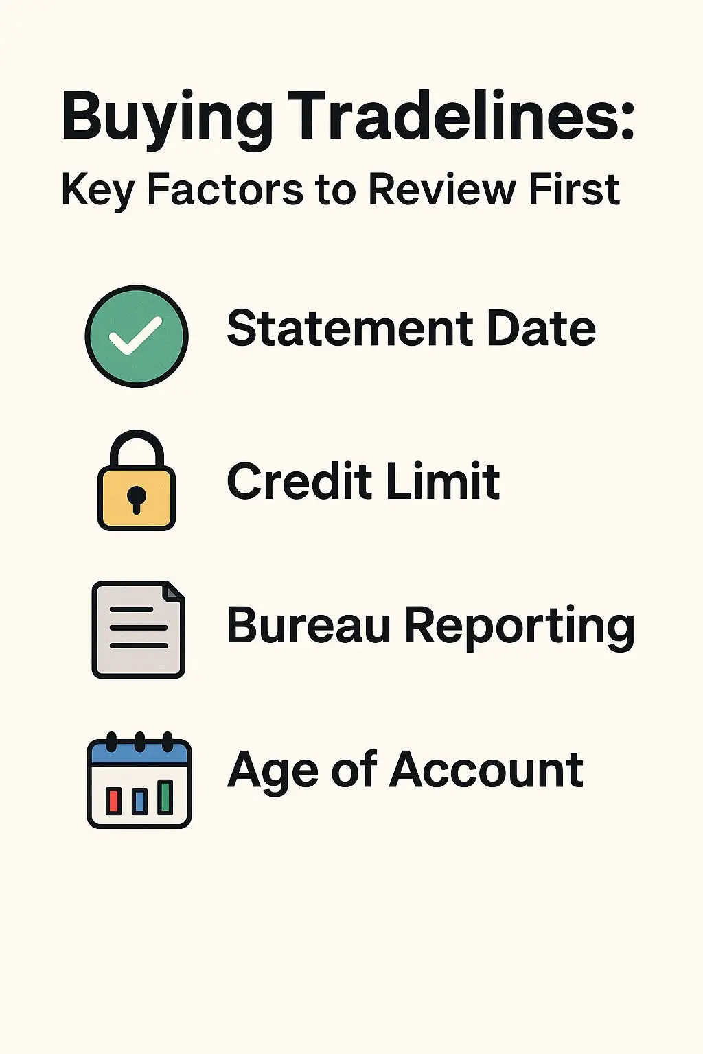 Buy Tradelines