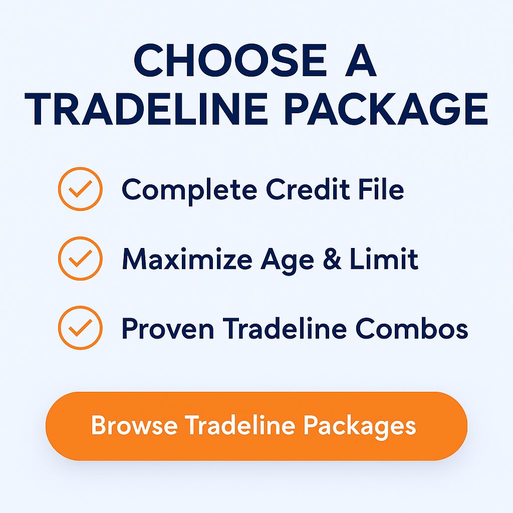 Compare Tradeline Packages Designed for Results – Age, Limit, and Bureau Coverage Built In