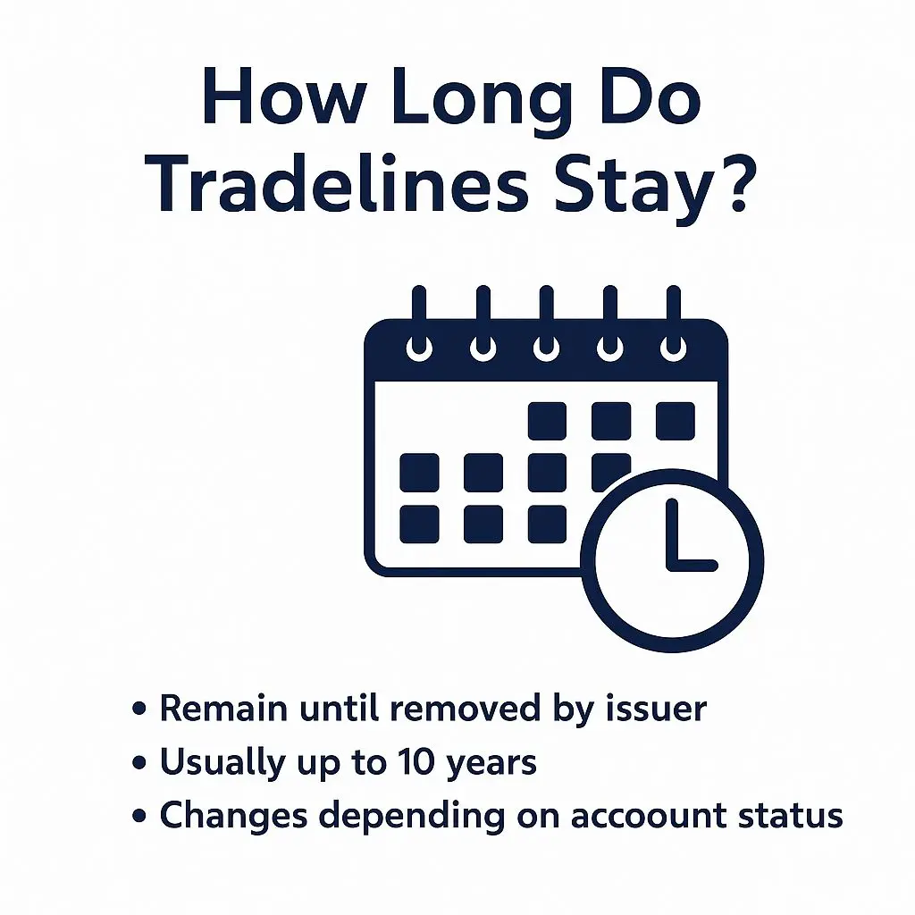 How Long Do Tradelines Really Stay on Your Report? – Quick Breakdown