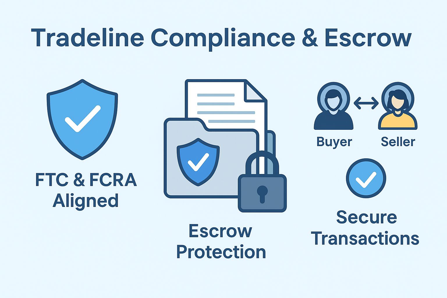 tradeline-compliance-escrow-protection-illustration