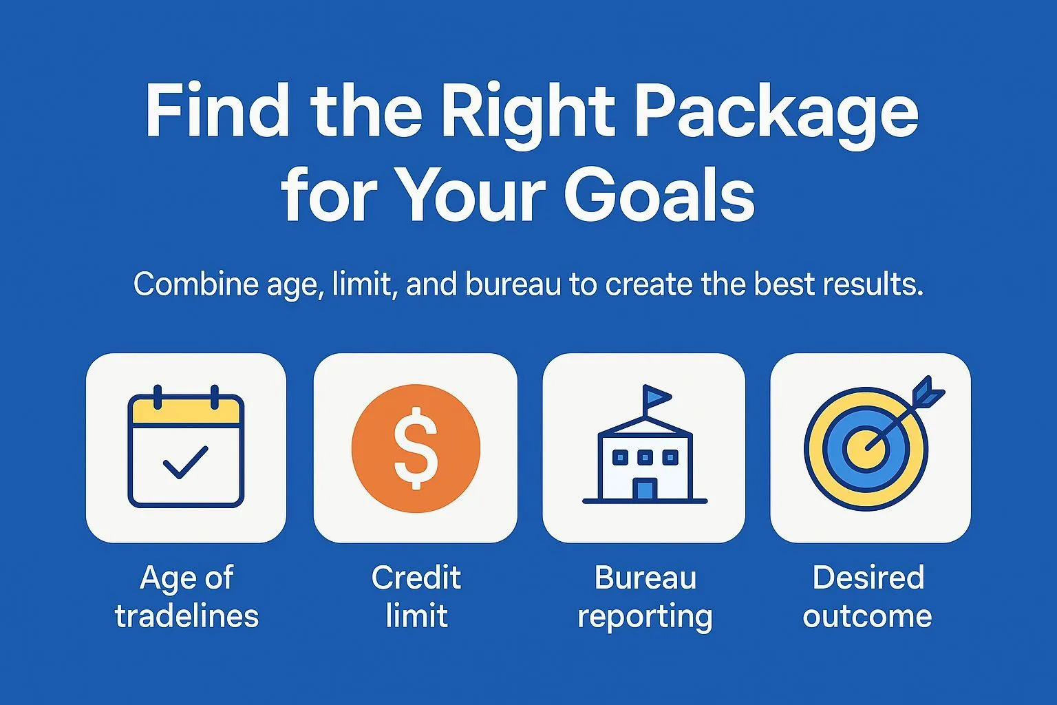 Compare Tradeline Packages